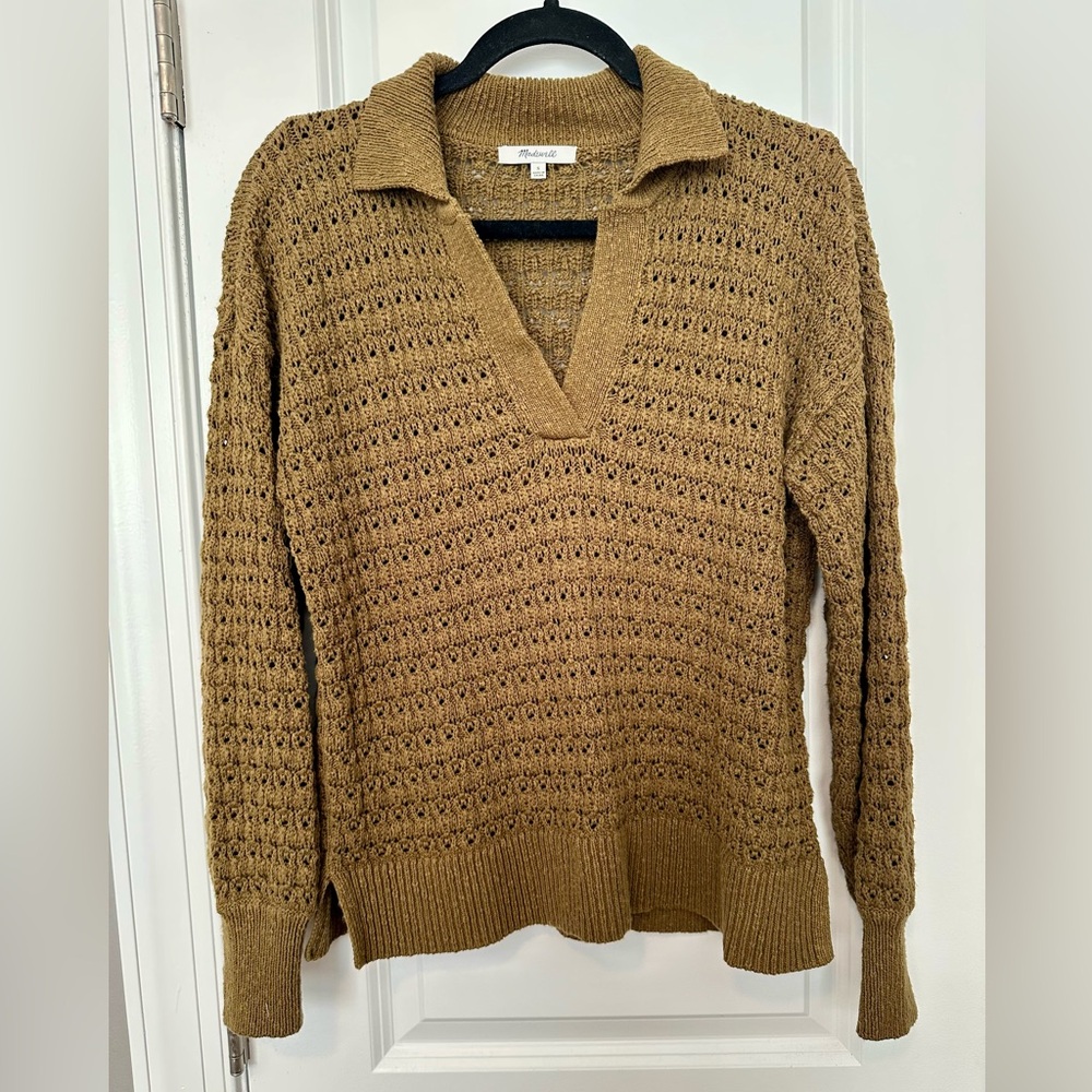 Women's Green Knit Sweater